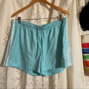 Adidas ladies aqua shorts